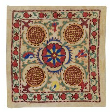All Silk Embroidered Cushion Cover. Colorful Pillowcase. New Toss Pillow. Modern Lace Pillow