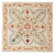 100% Silk Embroidered Cushion Cover. New Toss Pillow. Modern Lace Pillow. Handmade Throw Pillow