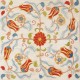 100% Silk Embroidered Pillow Cover. Handmade Cushion Cover. Contemporary Accent Throw Pillow