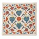 100% Silk Cushion Cover. Embroidered Pillowcase. New Throw Pillow. Modern Lace Pillow