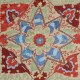 100% Silk Embroidered Pillow Cover. Handmade Cushion Cover. Contemporary Accent Throw Pillow