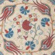 100% Silk Cushion Cover. Hand-Embroidered Pillowcase. Luxury Lace Pillow
