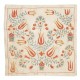 Embroidered Pillow Cover. Boho & Chic Home Decor. 100% Silk Cushion Cover