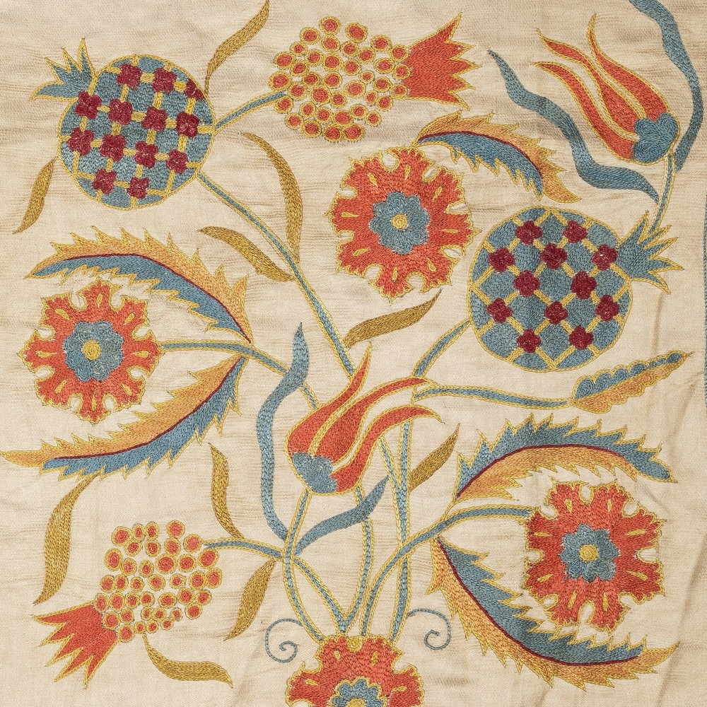 Hand Embroidered 100% Silk Cushion Cover. Modern Lace Pillow. New Toss Pillow