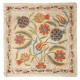 Hand Embroidered 100% Silk Cushion Cover. Modern Lace Pillow. New Toss Pillow