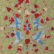 Luxury Embroidered All Silk Cushion. Handmade Pillow Cover. Decorative Lace Pillow