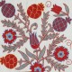 Modern Cushion Cover Made of Cotton. Embroidered Pillow. Uzbek Throw Pillow