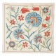 100% Silk Cushion Cover. Hand-Embroidered Pillowcase. Modern Sham. New Lace Pillow