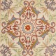 Contemporary Throw Pillow. 100% Silk Cushion Cover. Hand Embroidery Pillowcase