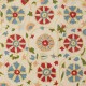100% Silk Embroidered Pillow Cover. Floral Design Cushion Cover. Contemporary Accent Throw Pillow