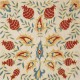 Contemporary Throw Pillow. 100% Silk Cushion Cover. Hand Embroidery Pillowcase