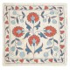 Contemporary Throw Pillow. 100% Silk Cushion Cover. Hand Embroidery Pillowcase