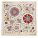 Modern 100% Silk Embroidered Pillow Cover. Handmade Cushion Cover. New Accent Throw Pillow