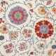 Modern Cushion Cover Made of Silk. Embroidered Pillow. Uzbek Throw Pillow