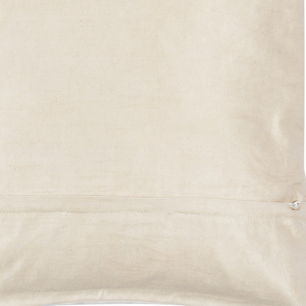 100% Cotton Cushion Cover. Contemporary Lace Pillow. Embroidery Toss Pillow