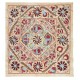 Embroidered Silk Wall Hanging. Modern Table Cover. New Bedspread. Authentic Sofa Throw
