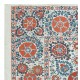 Embroidered Silk Wall Hanging. Modern Tablecloth. Decorative Bed Cover. New Sofa Throw