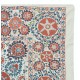 Embroidered Silk Wall Hanging. Modern Tablecloth. Decorative Bed Cover. New Sofa Throw
