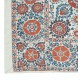 Embroidered Silk Wall Hanging. Modern Tablecloth. Decorative Bed Cover. New Sofa Throw