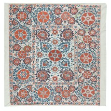 Embroidered Silk Wall Hanging. Modern Tablecloth. Decorative Bed Cover. New Sofa Throw