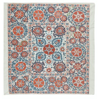 Embroidered Silk Wall Hanging. Modern Tablecloth. Decorative Bed Cover. New Sofa Throw
