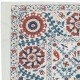 Hand Embroidered Silk Wall Hanging. Modern Tablecloth. Decorative Bed Cover. New Sofa Throw
