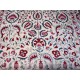 Embroidered Silk Bed Cover. Uzbek Table Cover. Vintage Bedspread