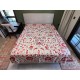 Embroidered Silk Bed Cover. Uzbek Table Cover. Vintage Bedspread