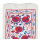 Embroidered Cotton Wall Hanging. Pomegranate Tree Design Table Runner. Modern Wall Decor
