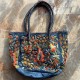 Hand Embroidered 100% Silk Handbag. Luxury Timeless Work of Art. Custom Options Available