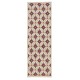 Embroidered 100% Silk Wall Hanging. Modern Table Runner. Boho Wall Decor. Decorative Tablecloth