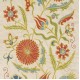 Embroidered 100% Silk Wall Hanging. Modern Table Runner. Boho Wall Decor. Decorative Tablecloth
