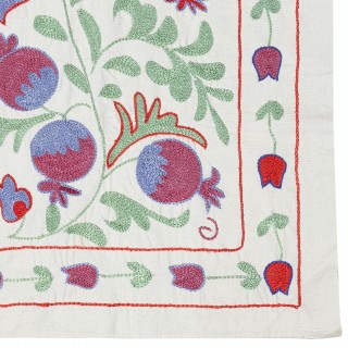 Embroidered Wall Hanging. Cotton Tablecloth. Handmade Sofa Spread. Modern Throw Embroidered Wall Hanging. Cotton Tablecloth. Handmade Sofa Spread. Modern Throw