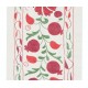 Embroidered Cotton Wall Hanging. Pomegranate Tree Design Table Runner. Modern Wall Decor