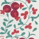 Modern Embroidered Wall Hanging. Cotton Tablecloth. Pomegranate Tree Design Throw