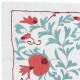 Embroidered Wall Hanging. Cotton Tablecloth. Handmade Sofa Spread. Modern Throw