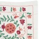 Embroidered Wall Hanging. Modern Tablecloth. 100% Cotton Throw