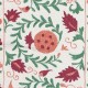 Embroidered Wall Hanging. Modern Tablecloth. 100% Cotton Throw