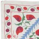 Embroidered Wall Hanging. All Cotton Tablecloth. Handmade Sofa Spread. Modern Throw