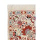 100% Silk Wall Hanging. Hand Embroidered Tablecloth. Boho Wall Decor. Modern Throw