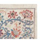 100% Silk Wall Hanging. Embroidered Tablecloth. Boho Wall Decor. Modern Throw