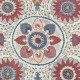 100% Silk Wall Hanging. Embroidered Tablecloth. Boho Wall Decor. Modern Throw