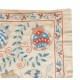 100% Silk Wall Hanging. Embroidered Tablecloth. Boho Wall Decor. Handmade Throw