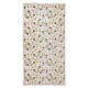 100% Silk Wall Hanging. Modern Wall Decor. Embroidered Tablecloth. Floral Pattern Throw