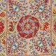 Silk Hand Embroidery Wall Hanging. Modern Bed Cover. Decorative Tablecloth. New Throw