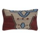 SET OF 2 - Handmade Wool Kilim Cushion Covers. Vintage Throw Pillows. A pair of Lumbar Pillows SET OF 2 - Handmade Wool Kilim Cushion Covers. Vintage Throw Pillows. A pair of Lumbar Pillows