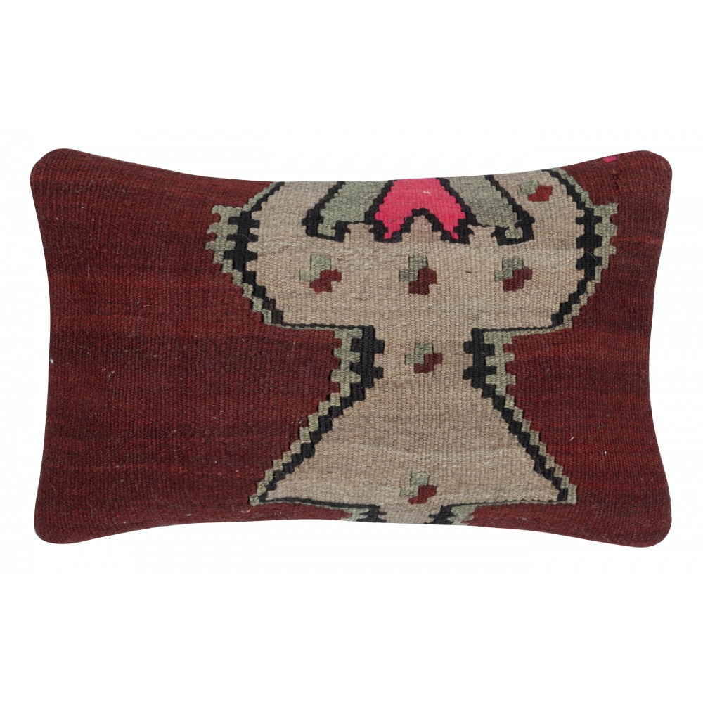 SET OF 2 - Handmade Wool Kilim Cushion Covers. Vintage Throw Pillows. A pair of Lumbar Pillows SET OF 2 - Handmade Wool Kilim Cushion Covers. Vintage Throw Pillows. A pair of Lumbar Pillows