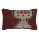 SET OF 2 - Handmade Wool Kilim Cushion Covers. Vintage Throw Pillows. A pair of Lumbar Pillows SET OF 2 - Handmade Wool Kilim Cushion Covers. Vintage Throw Pillows. A pair of Lumbar Pillows