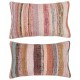 SET OF 2 - Handwoven Kilim Cushion Covers. Vintage Cotton Throw Pillows. Turkish Pillowcases. A pair of Accent Pillow Covers SET OF 2 - Handwoven Kilim Cushion Covers. Vintage Cotton Throw Pillows. Turkish Pillowcases. A pair of Accent Pillow Covers
