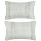 SET OF 2 - Handwoven Hemp Cushion Covers. Vintage Kilim Throw Pillows. A pair of Lumbar Pillows SET OF 2 - Handwoven Hemp Cushion Covers. Vintage Kilim Throw Pillows. A pair of Lumbar Pillows